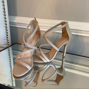 Nude Strappy Heels